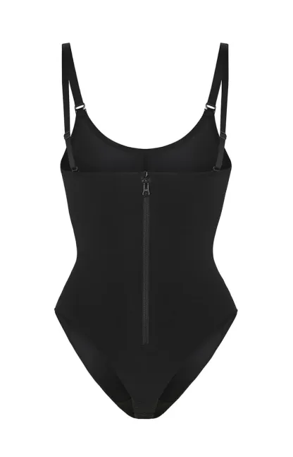 Women's Waist Trainer Slimming Shapewear Postpartum Recovery Fajas With Zipper Corset Effect Butt-Lifting Body Shaper