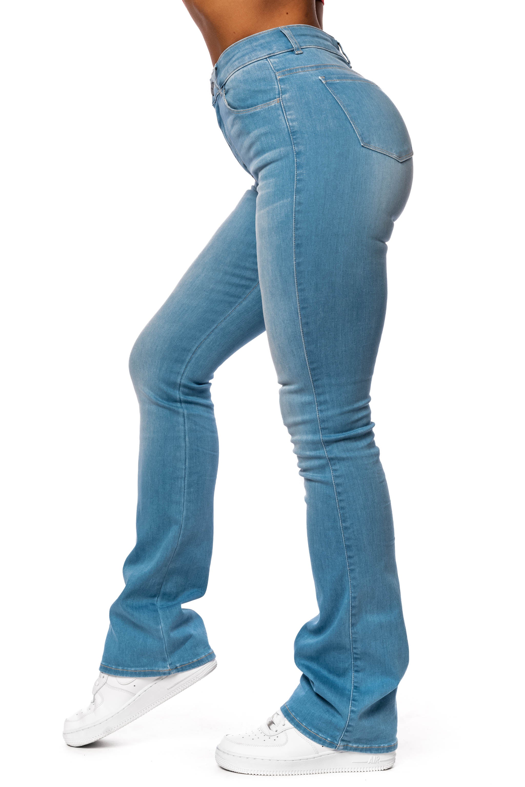 High Waist Lifted Jeans