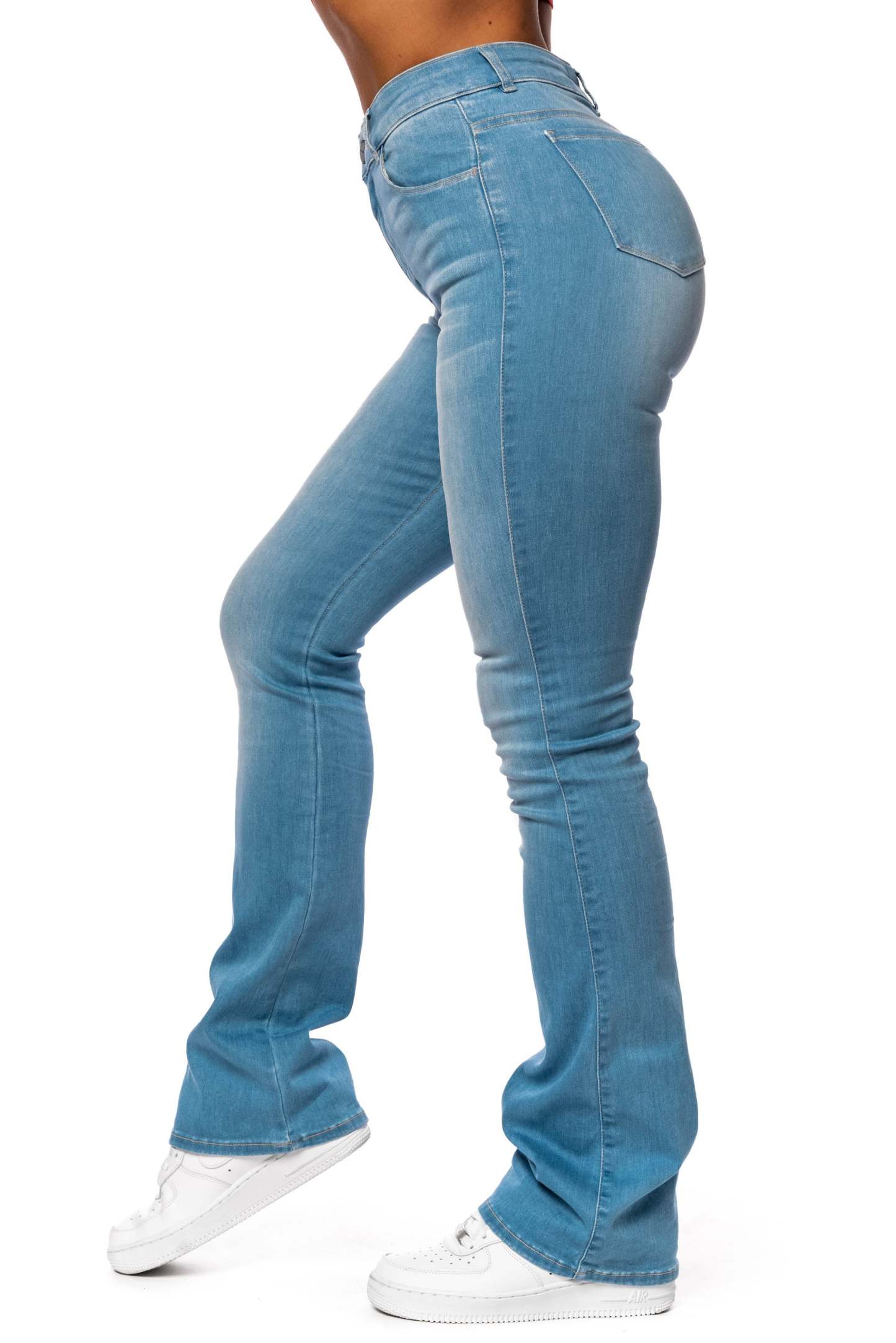 High Waist Lifted Jeans