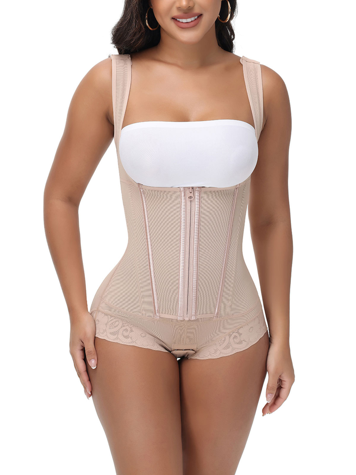 Tummy Control Fajas Colombianas Moldeadoras Post Surgery Thong Body Shaper