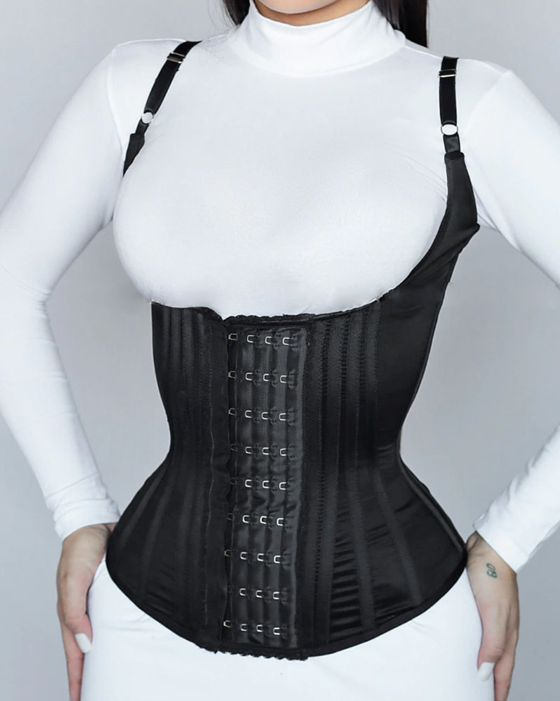 ChicCurve Lace and Buckle Waist Trainer