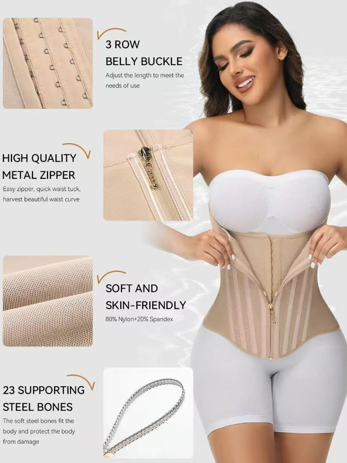 Women's Double Layer Pressure Waist And Abdomen Belt