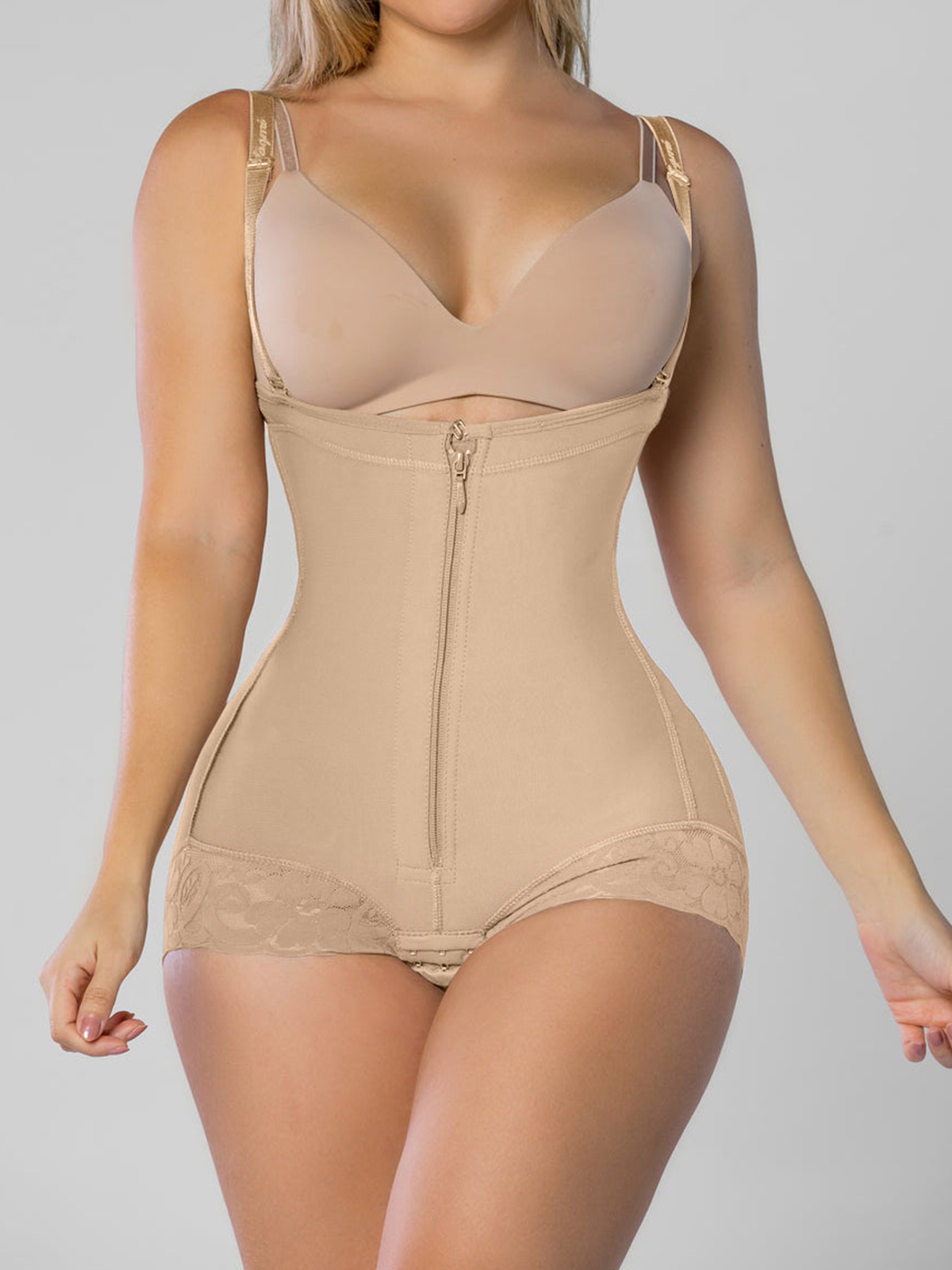 ChicCurve Tummy Control Faja Shaper Bodysuit Ref100150