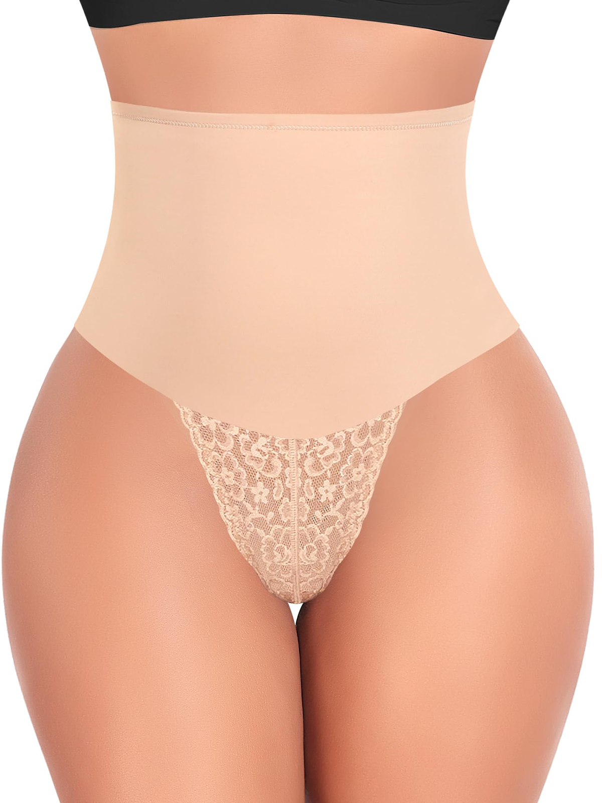 High Waist Tummy Control Thong Shapewear for Women