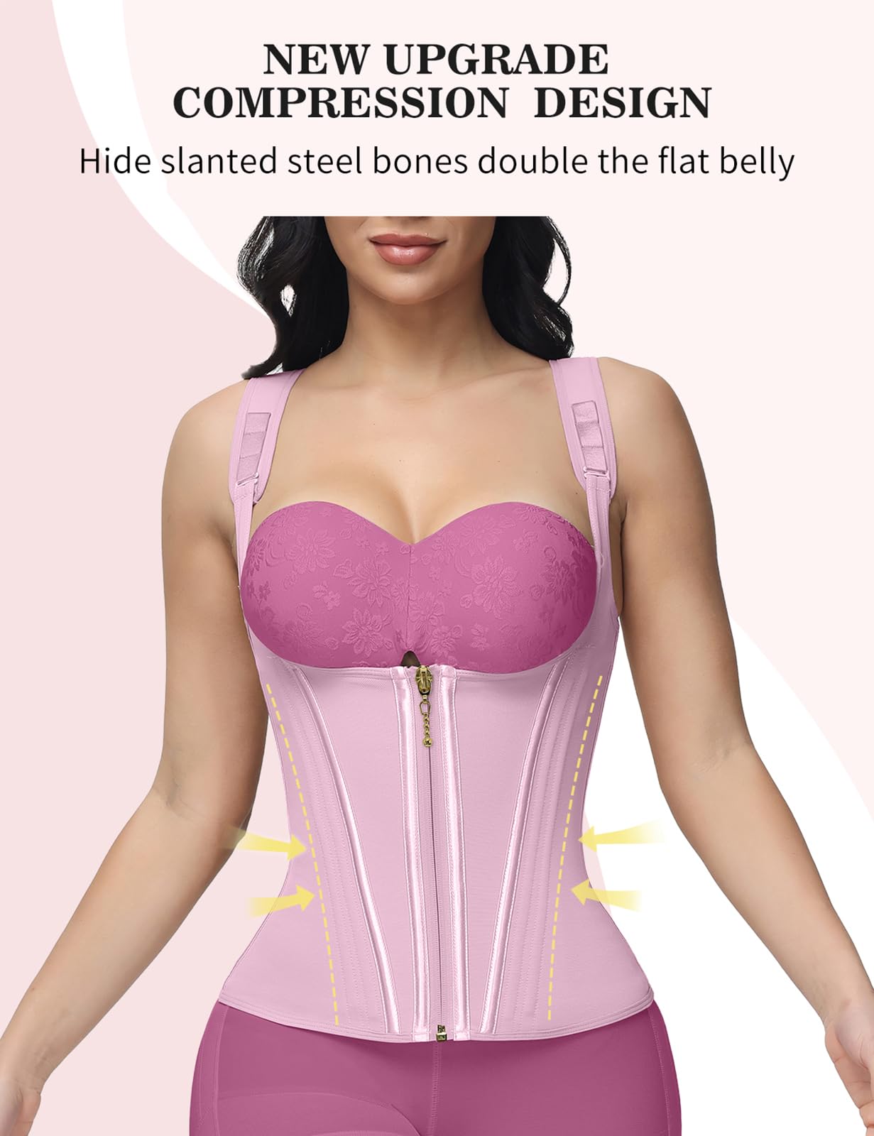 Extreme Latex Corset Waist Vest