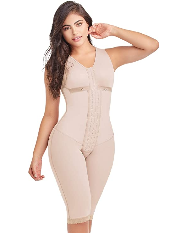 Tummy Tuck Hook & Eye Closure Support Hip Lift Long Shapewear