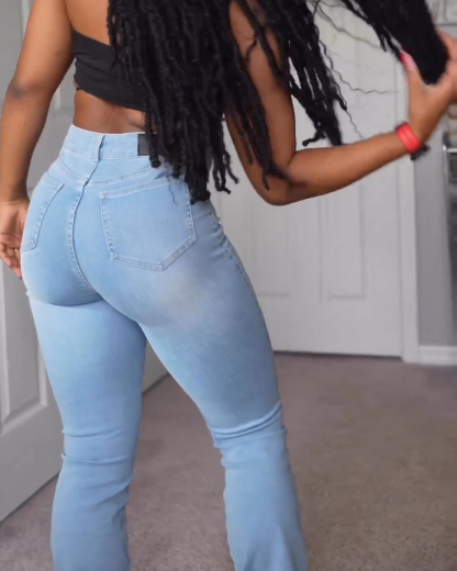 High Waist Lifted Jeans