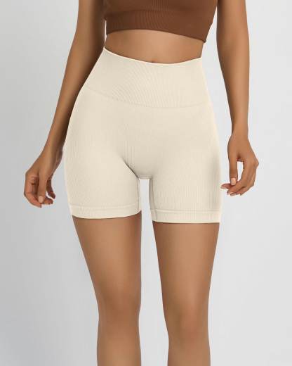 High Waisted Hip-lifting Shorts