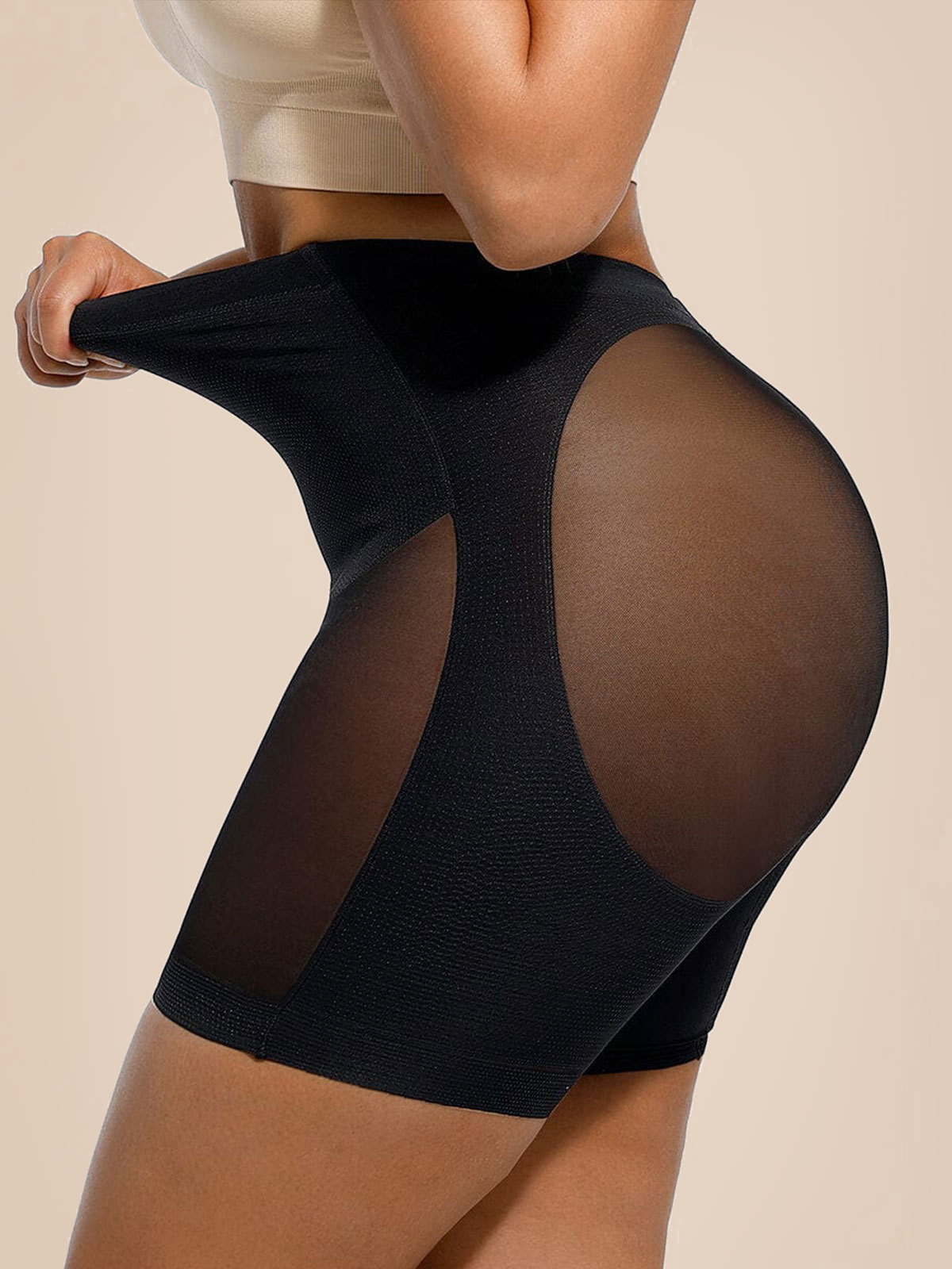 High Waisted Seamless Short Shaper