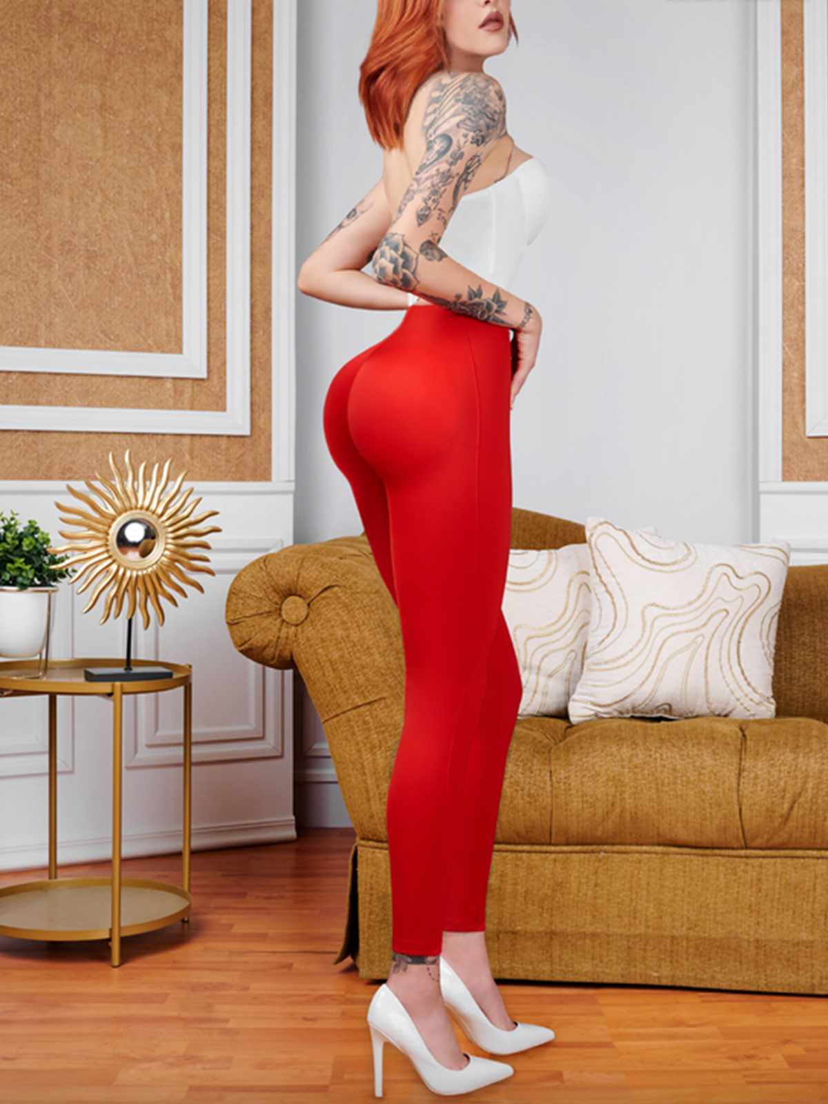 Tummy Control High Waist Shaping Butt Lifting Slimming Pants