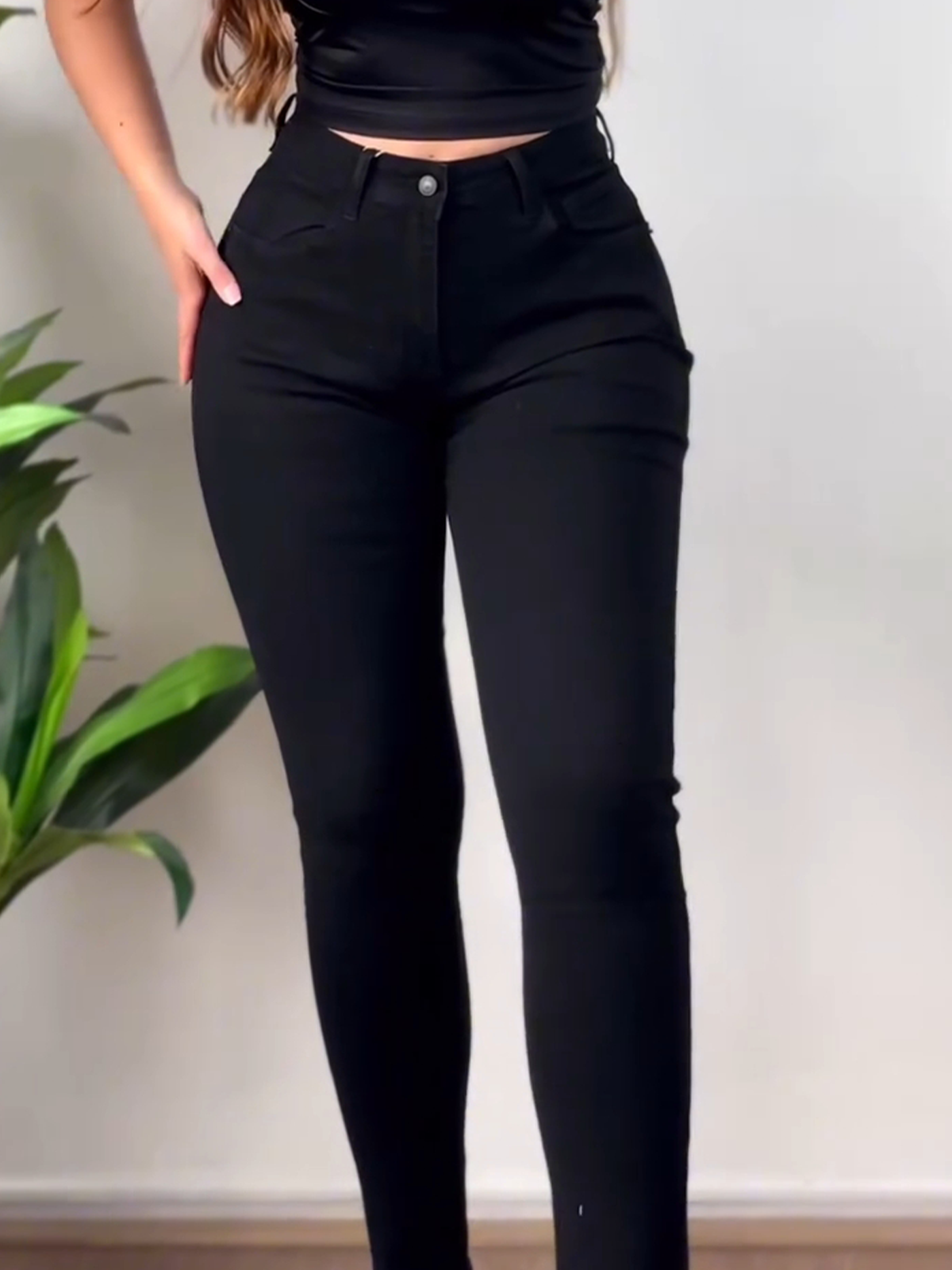 ChicCurve High Waist Jeans With Shape Belt