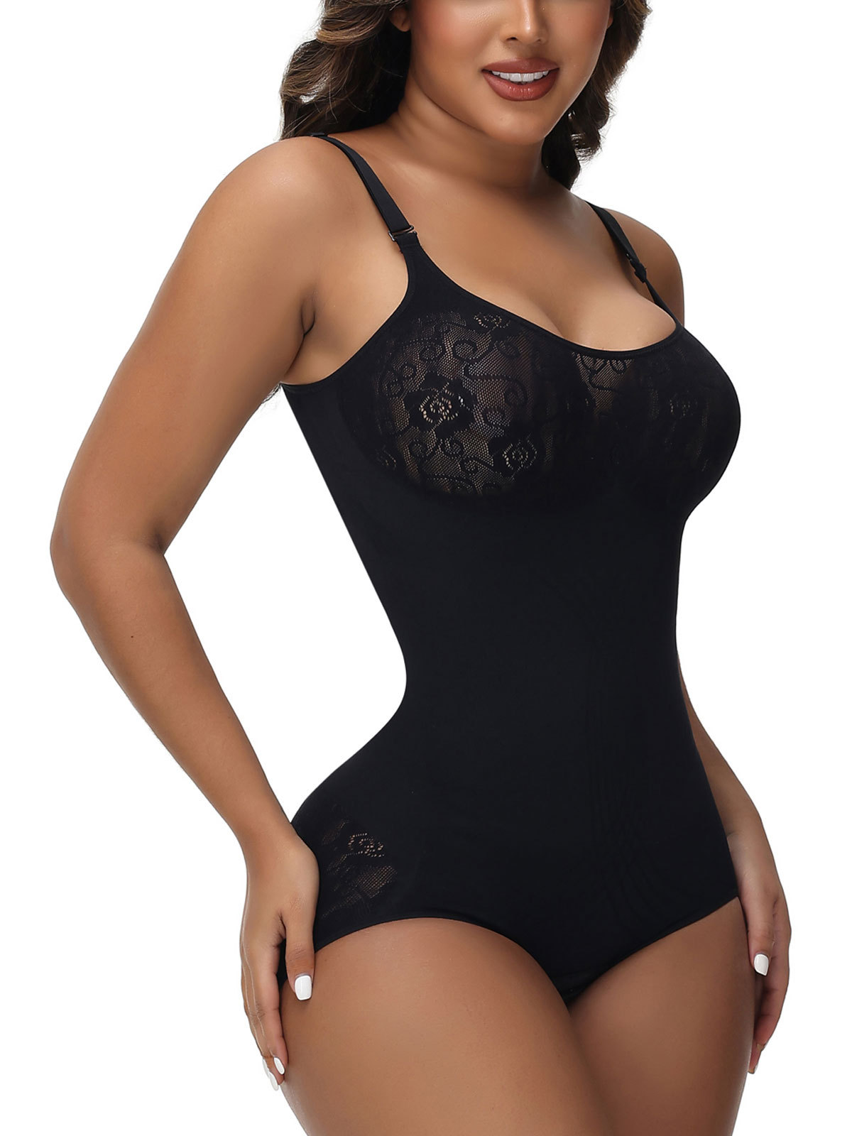 Happy Butt Jacquard Body Shaper