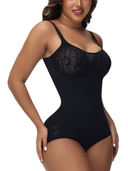 Happy Butt Jacquard Body Shaper