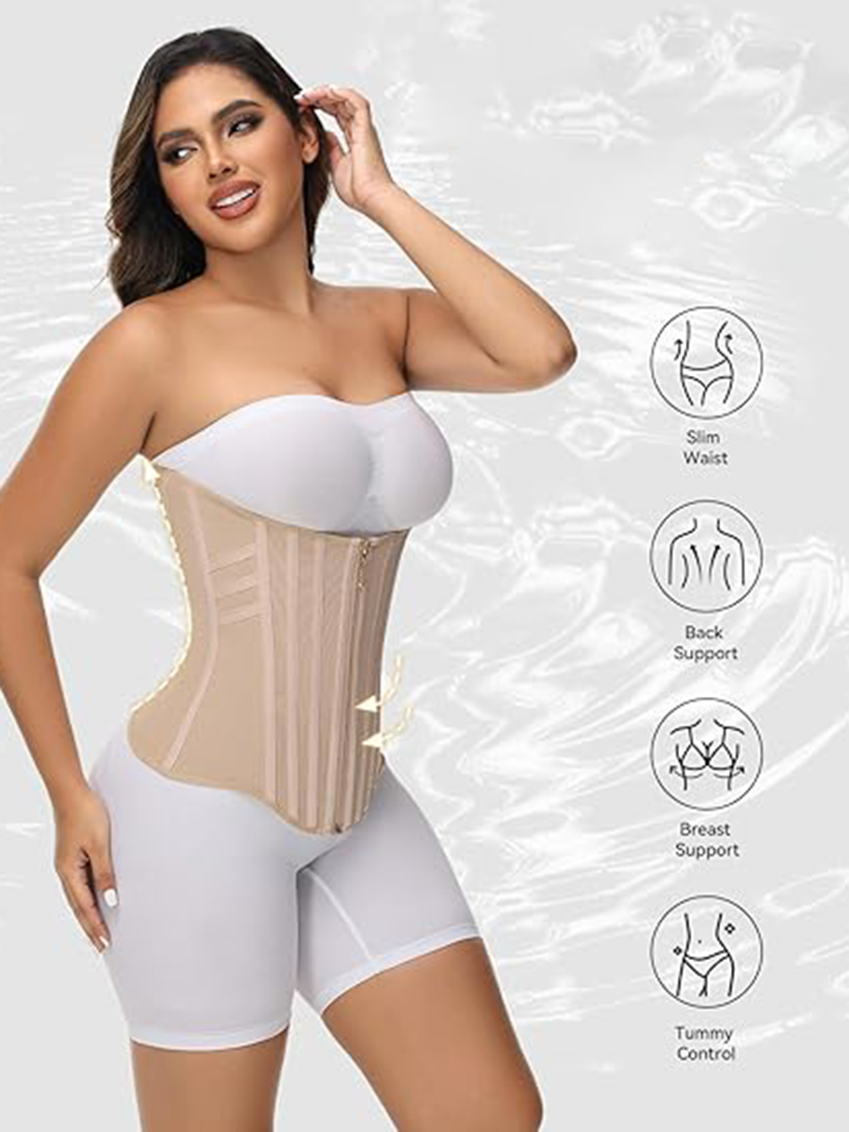 Women's Double Layer Pressure Waist And Abdomen Belt