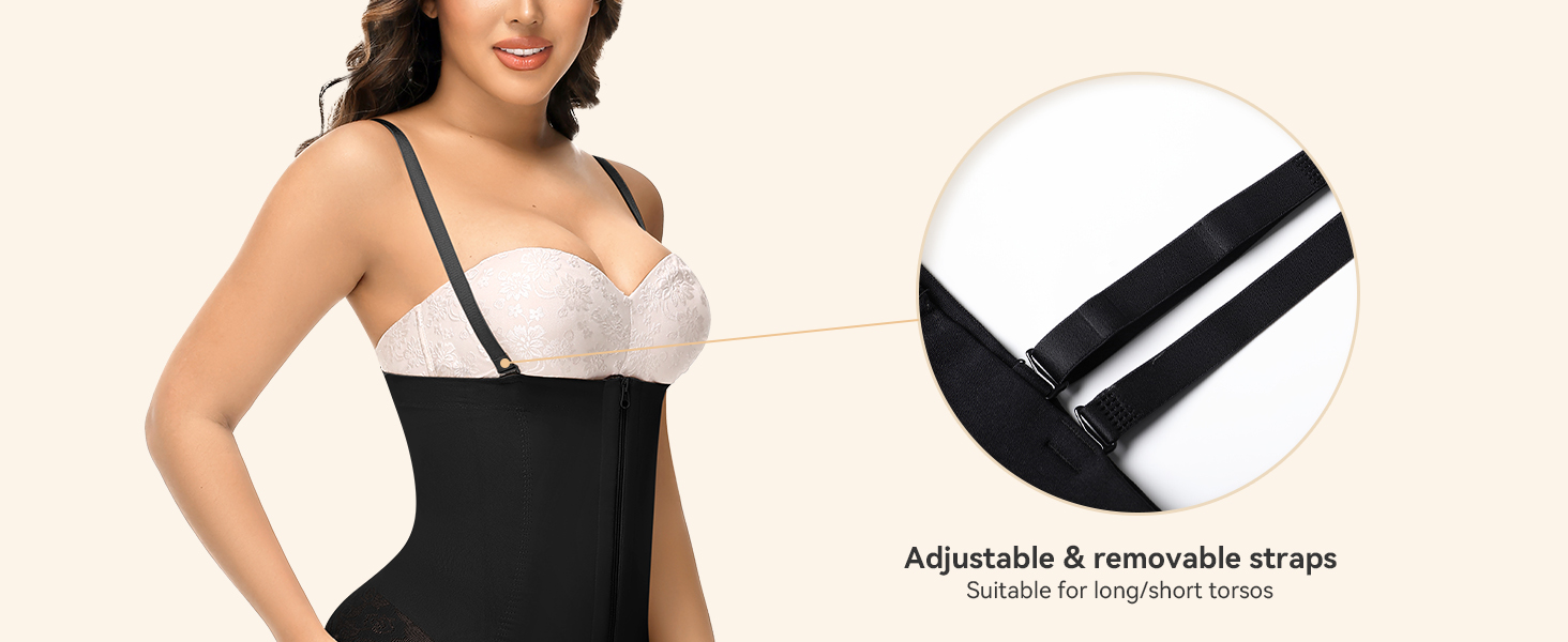 Adjustable & removable straps