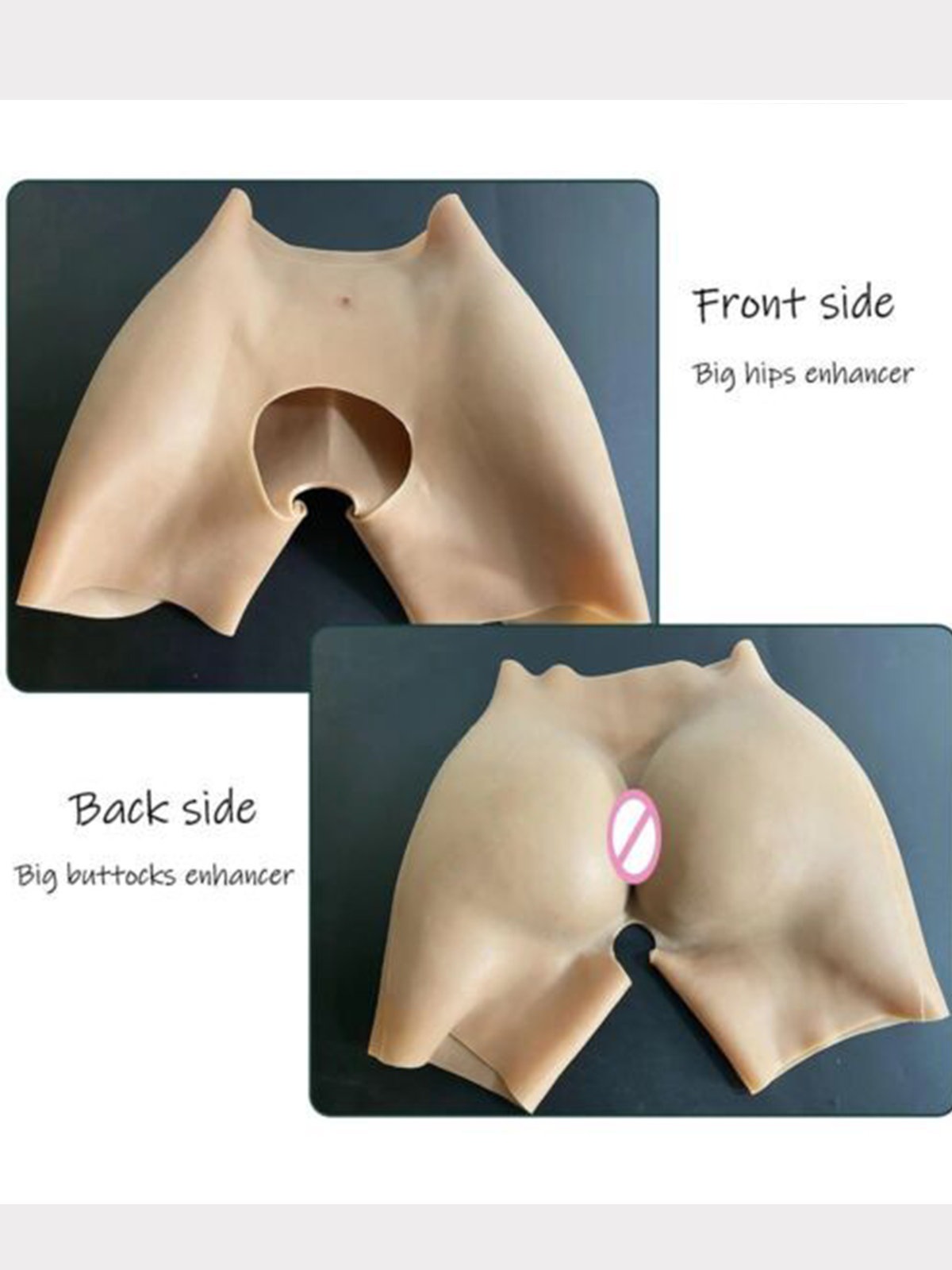 BBL Butt Lifter Short Food-grade Silicone Butt Pads with a Three-year Life Span