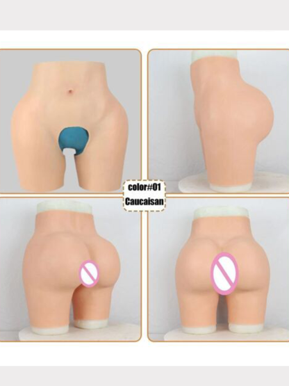 BBL Butt Lifter Short Food-grade Silicone Butt Pads with a Three-year Life Span