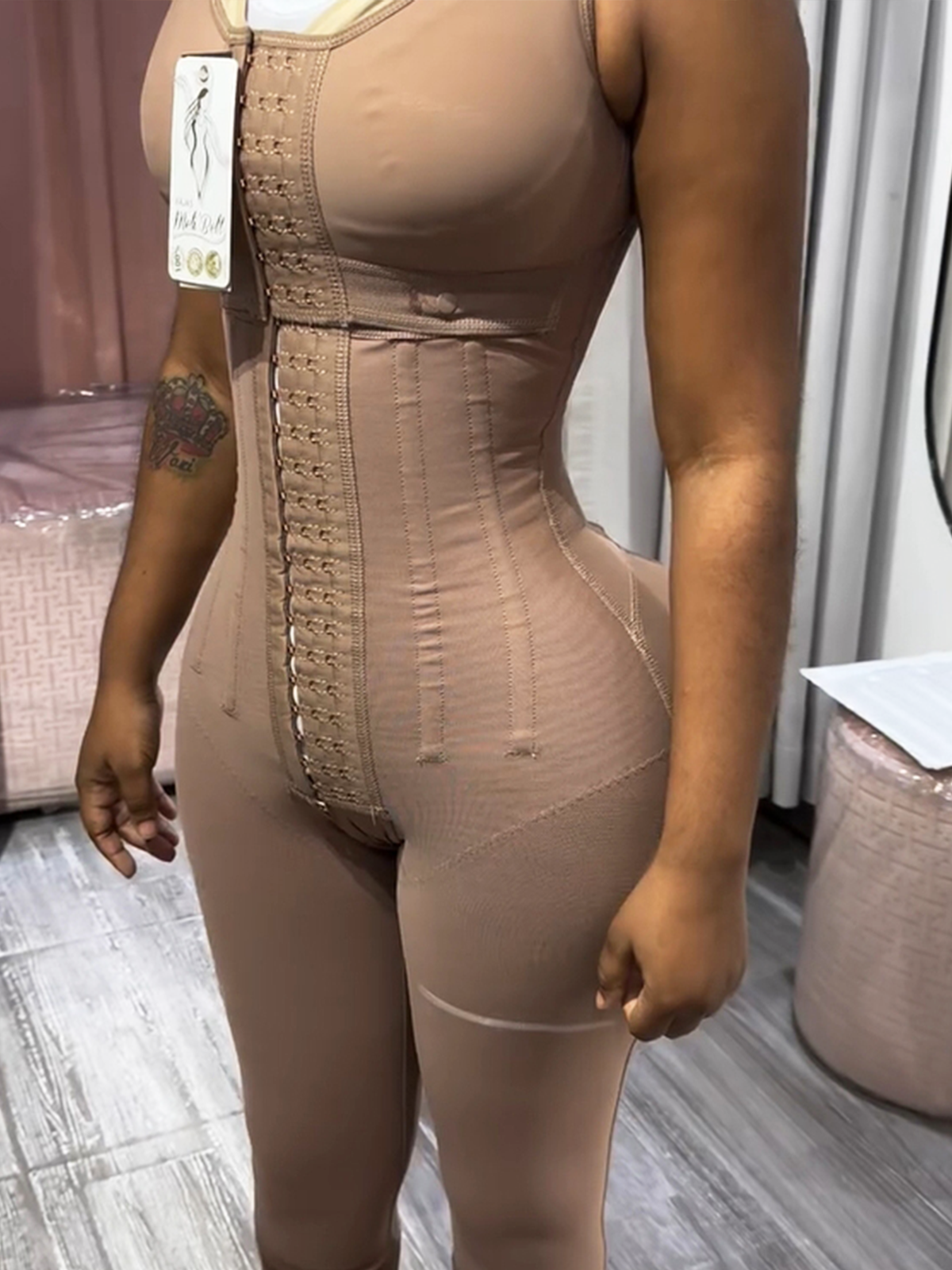 ChicCurve Full Body Postpartum Stage 3 Faja High Compression Shapewear