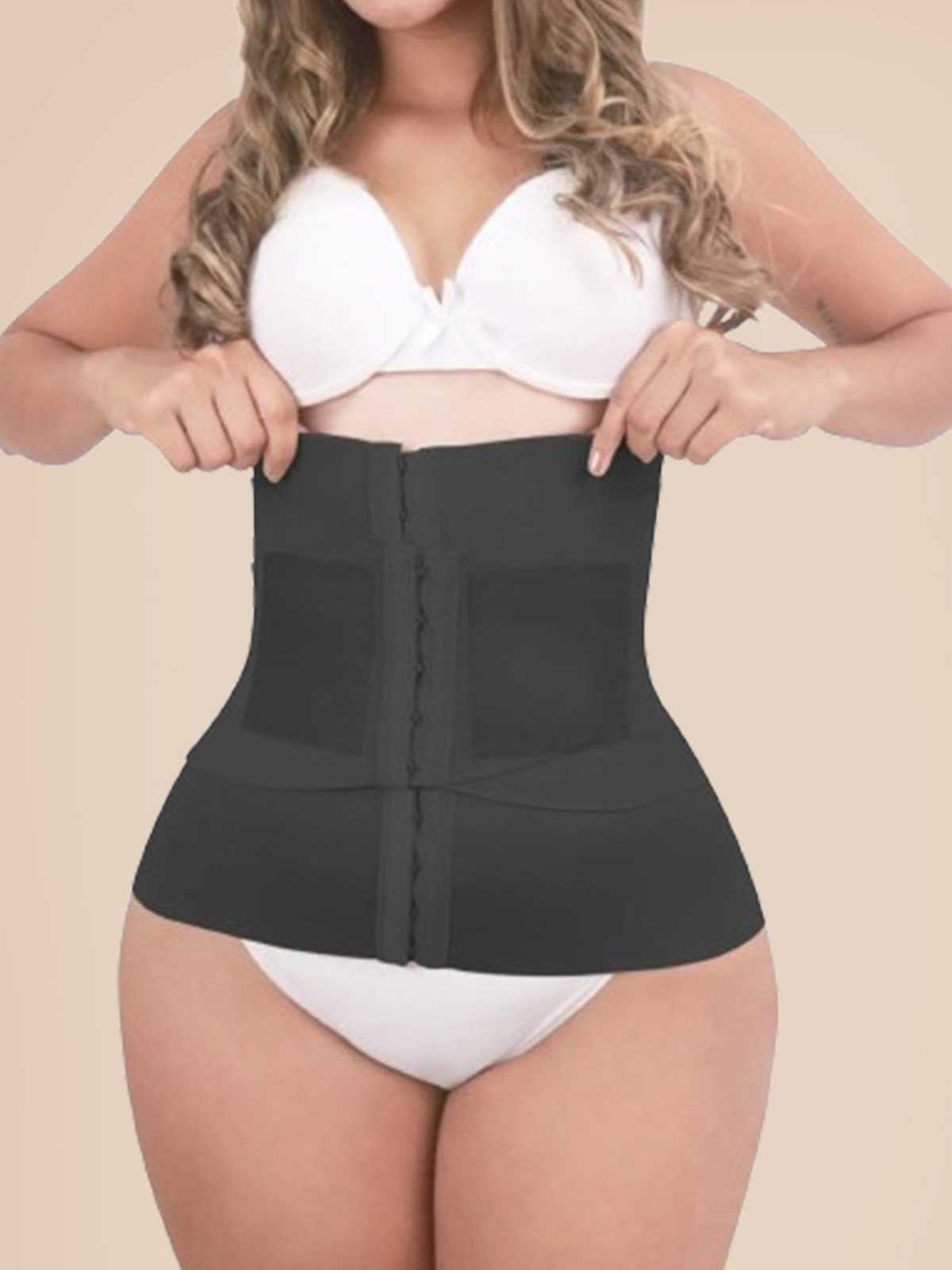 Invisible Velcro Hourglass Type Waist Trainer