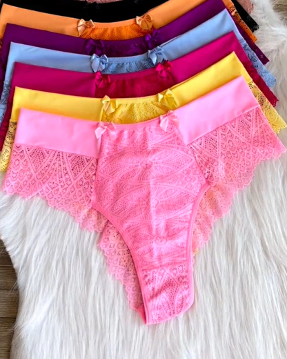 ChicCurve Multi-Colored Yoga Thong Panties