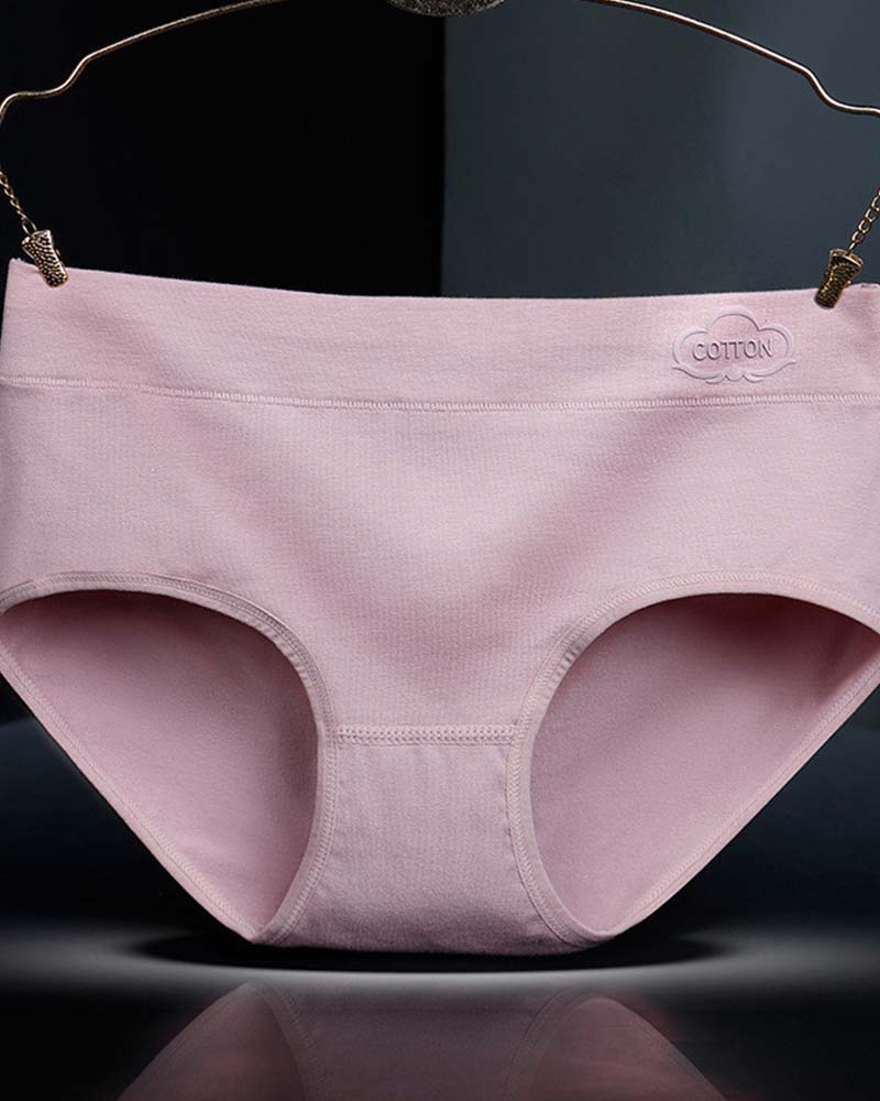 Mid-waist cotton graphene underpants
