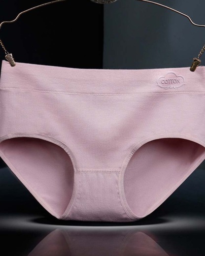 Mid-waist cotton graphene underpants