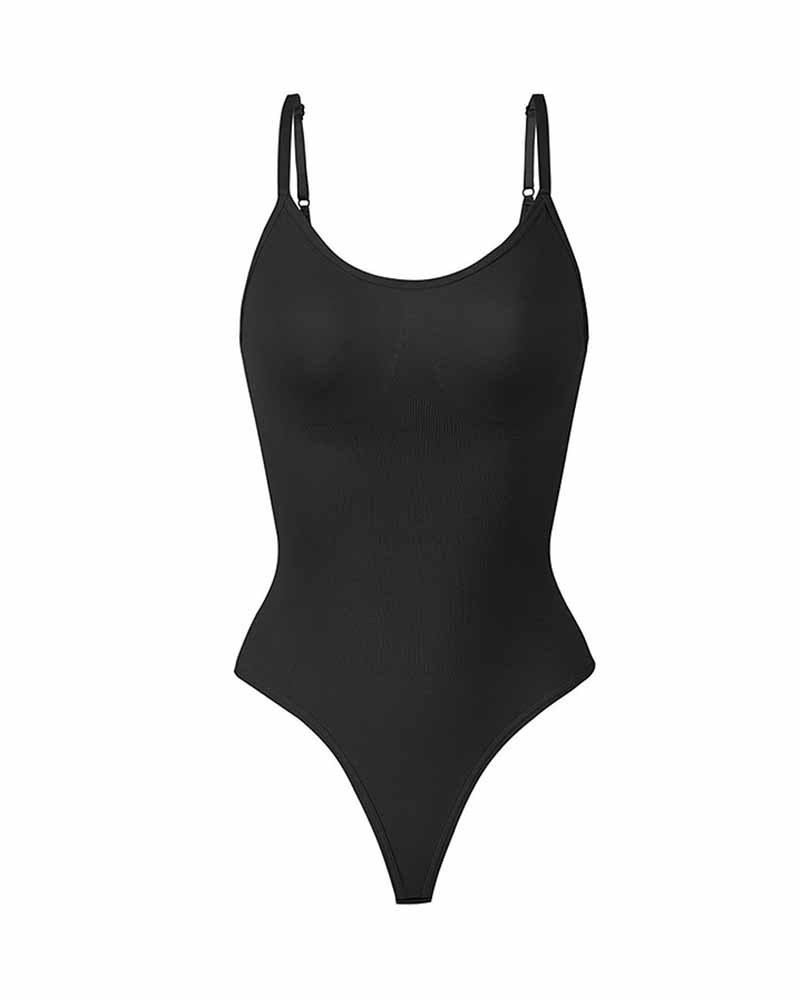 Triangle Buckle Bodysuit-ChicCurve