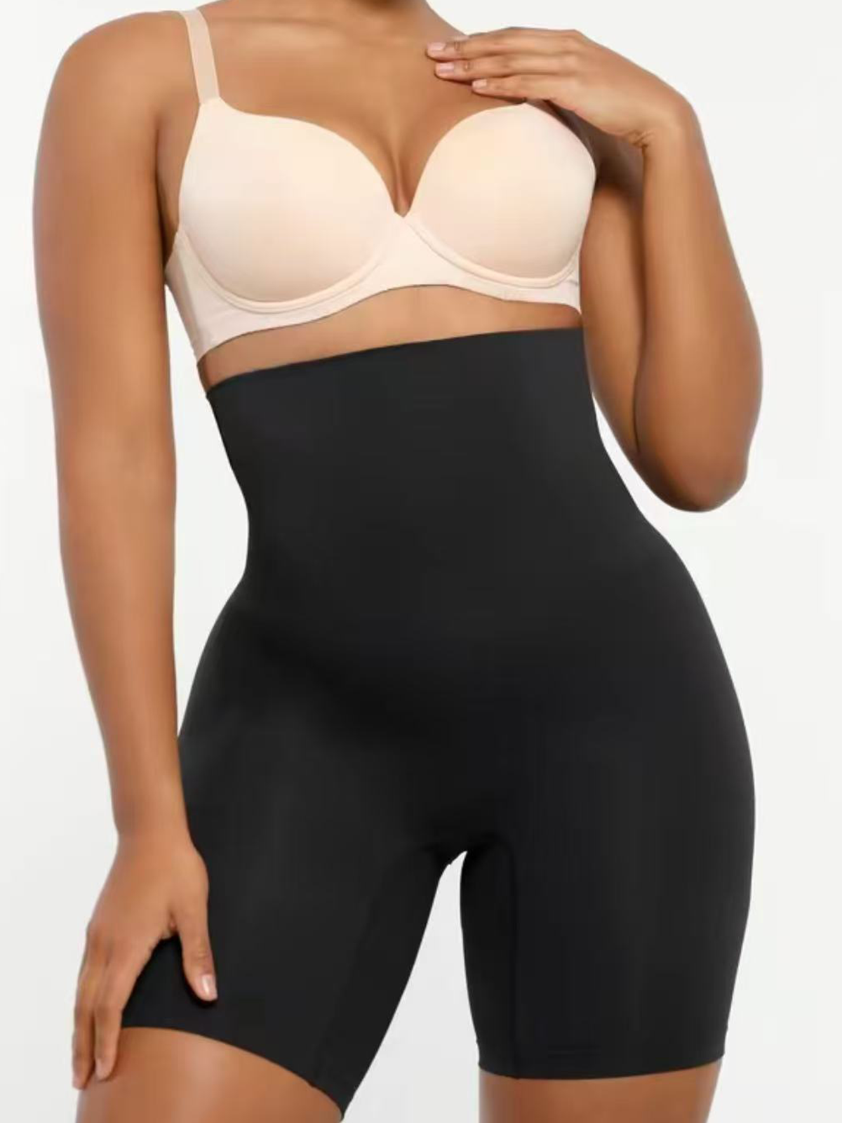 Women's Seamless High Waist Slimming Firming Thigh Shaper Shorts