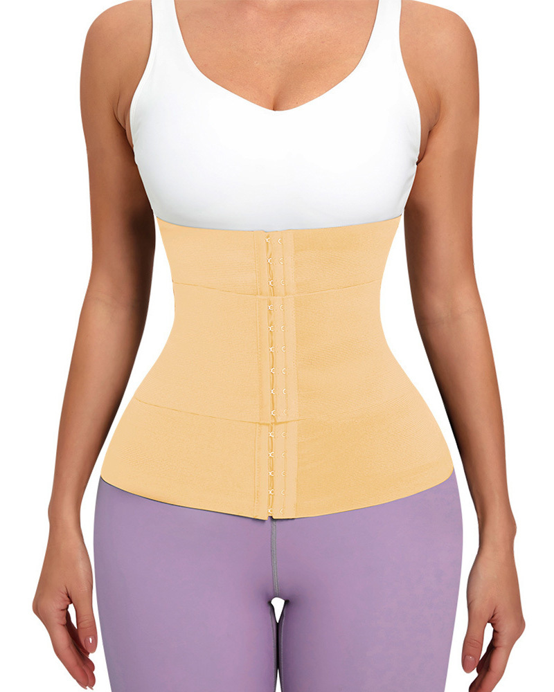 Buttoned Waist Shaping And Abdominal Belt