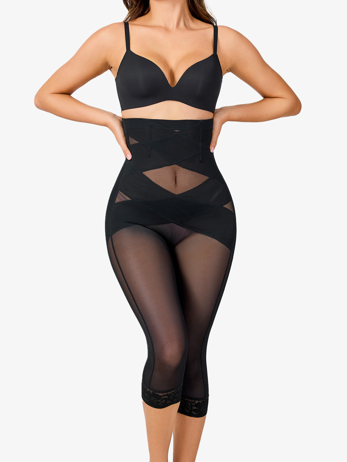 Chiccurve Air Mesh Thigh Slimmer Pants