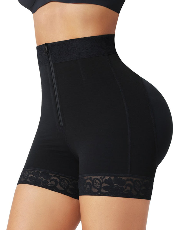 Slimming Tummy Control Butt lifter Short With Zipper Control