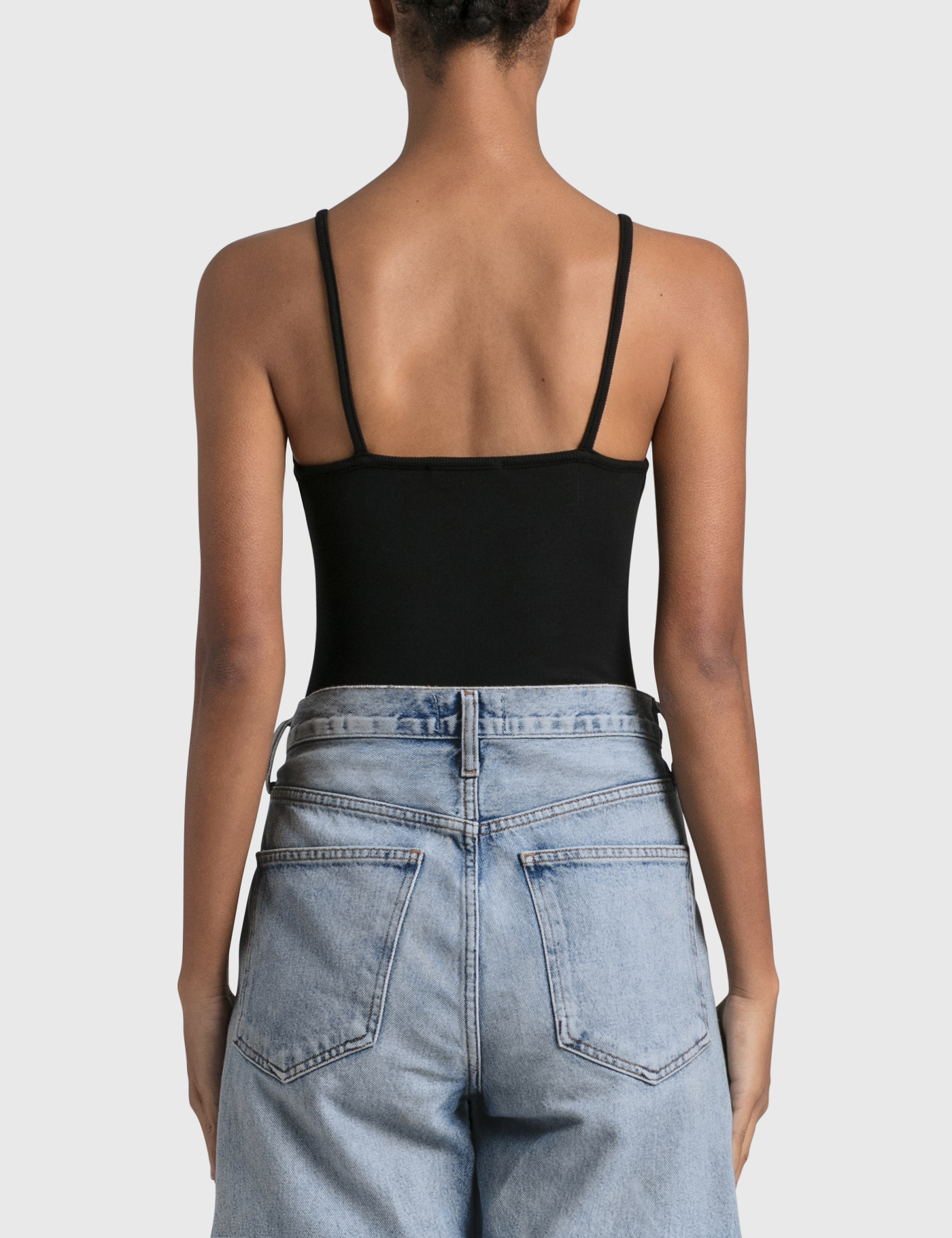 ChicCurve Seamless Strap Invisible Thong Bodysuit