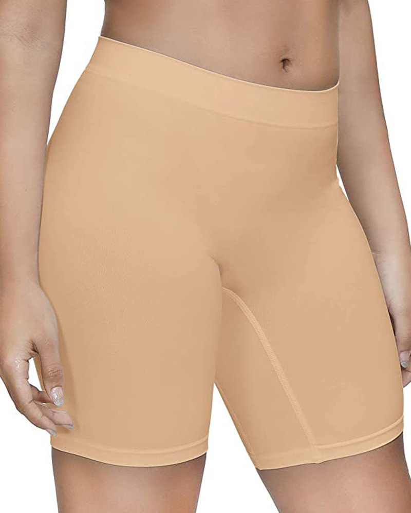 Three-Point High-Waisted Sports Nude Shapewear Shorts