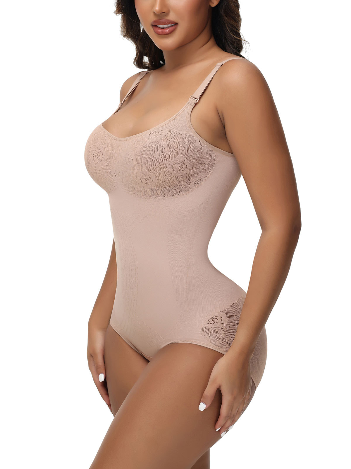 Happy Butt Jacquard Body Shaper