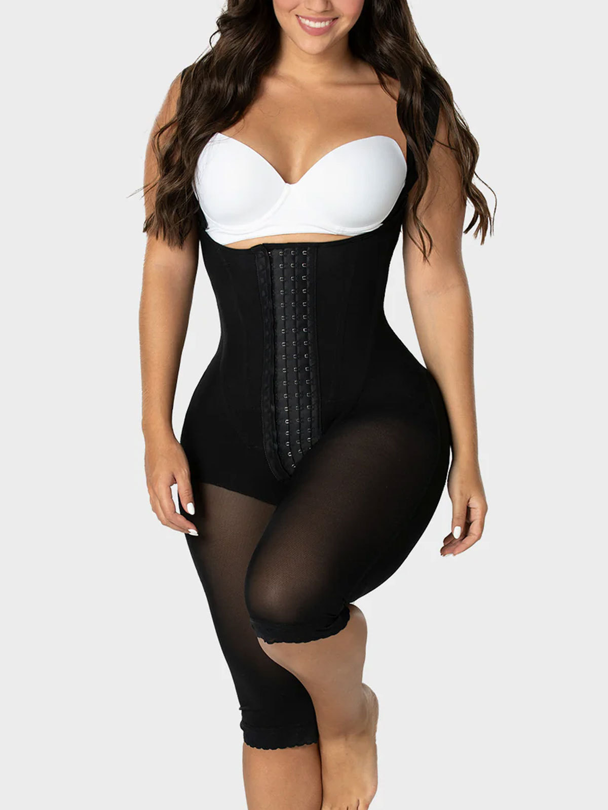 Summer Light Breathable Open Chest Sleeveless Body Shaper