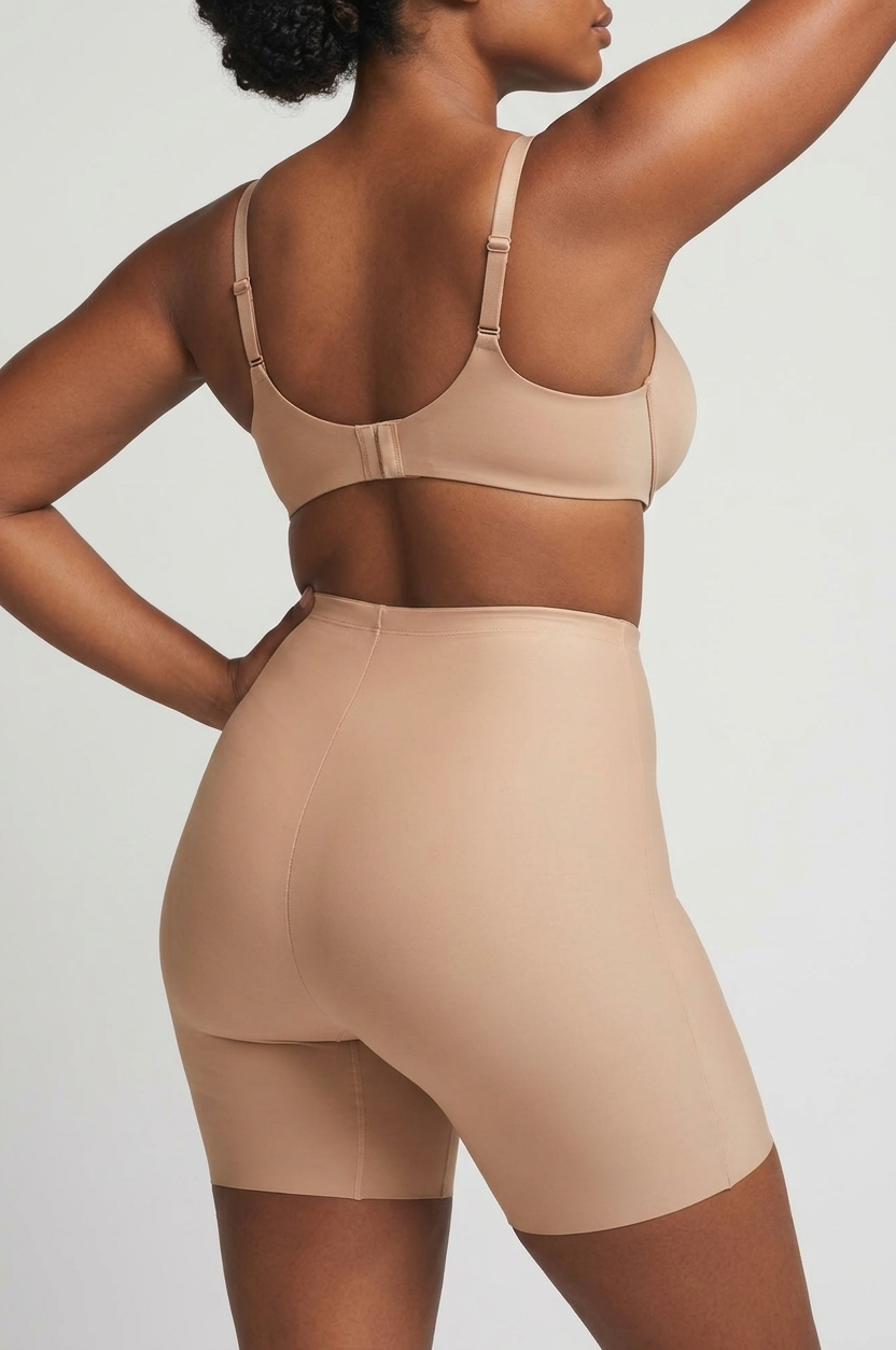High Waist Seamless Tummy Control Shaping Shorts