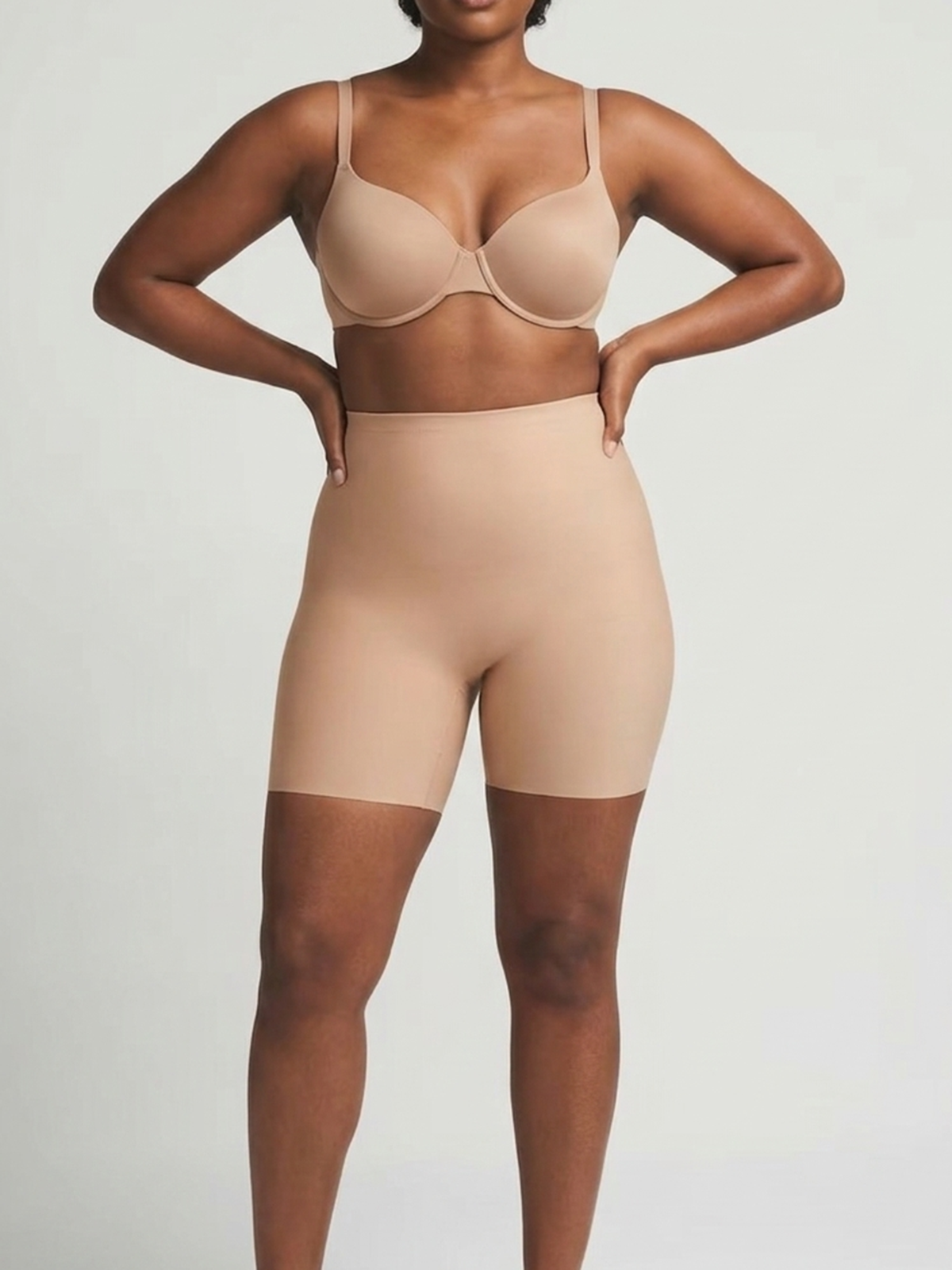 High Waist Seamless Tummy Control Shaping Shorts