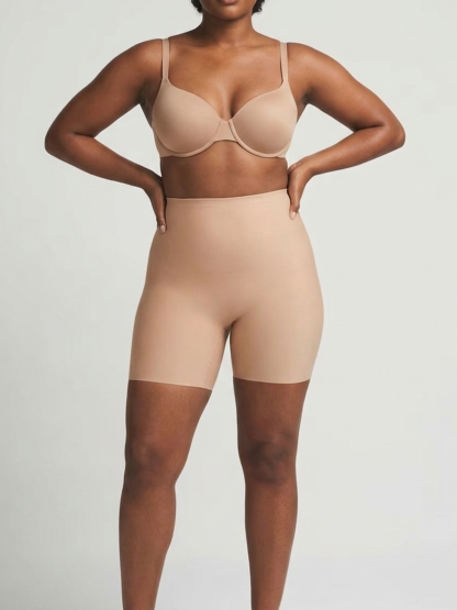 High Waist Seamless Tummy Control Shaping Shorts
