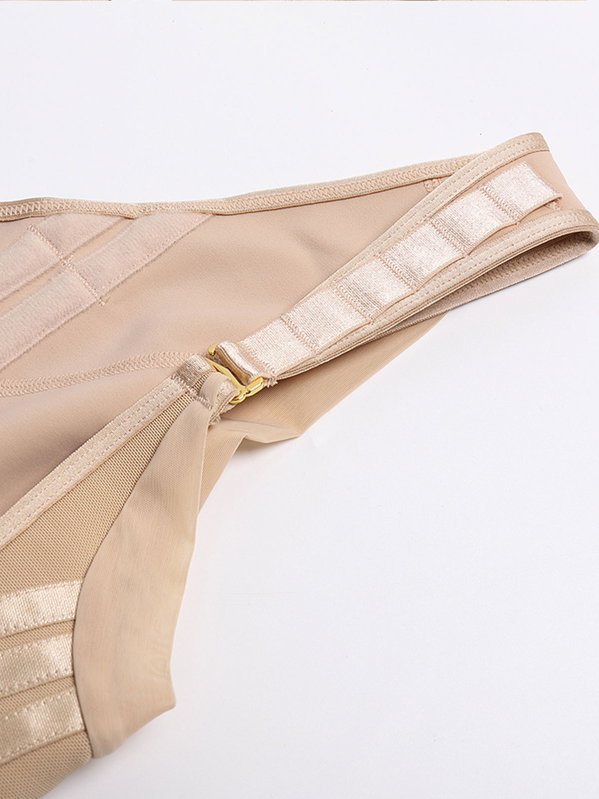 High Compression Hourglass Body Shaper Vest with Straps