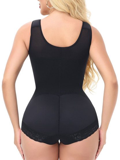 Jacquard With Bra Comfy Sculpting Thongs Bodysuit