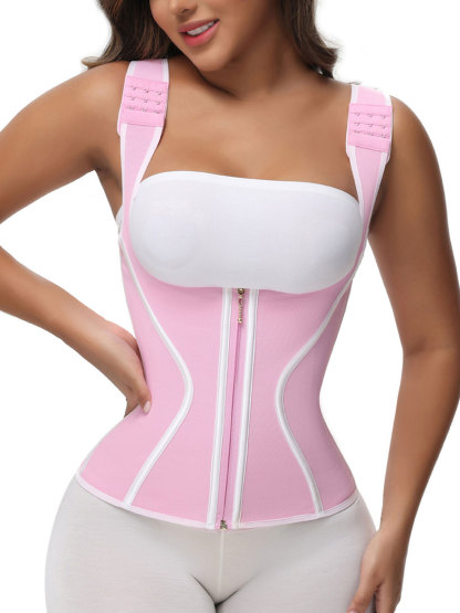 New Extreme Latex Corset Waist Vest
