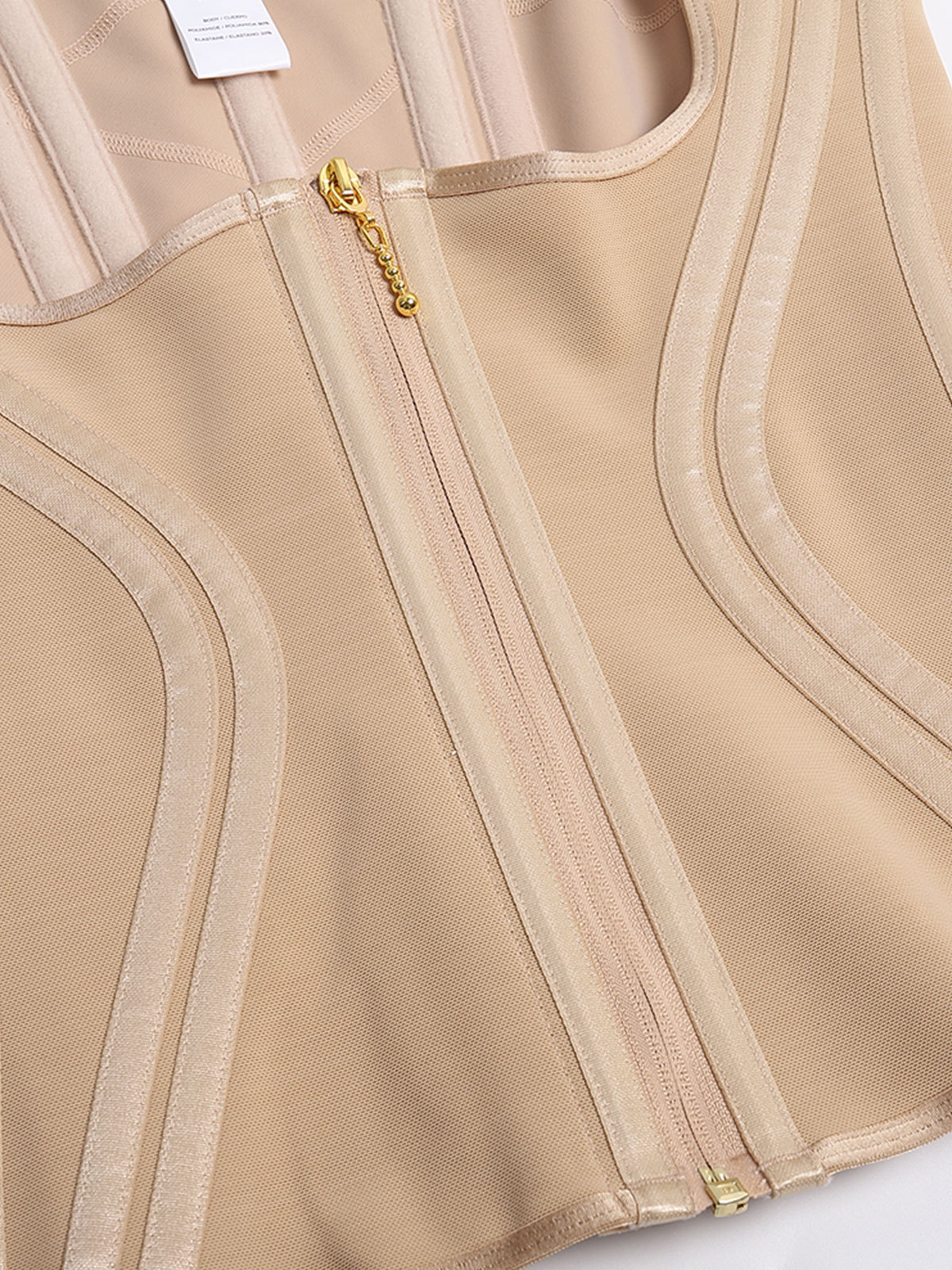 High Compression Hourglass Body Shaper Vest with Straps