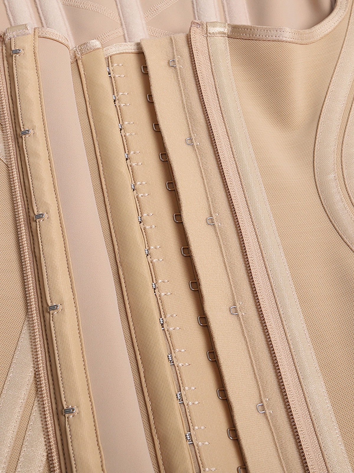 High Compression Hourglass Body Shaper Vest with Straps