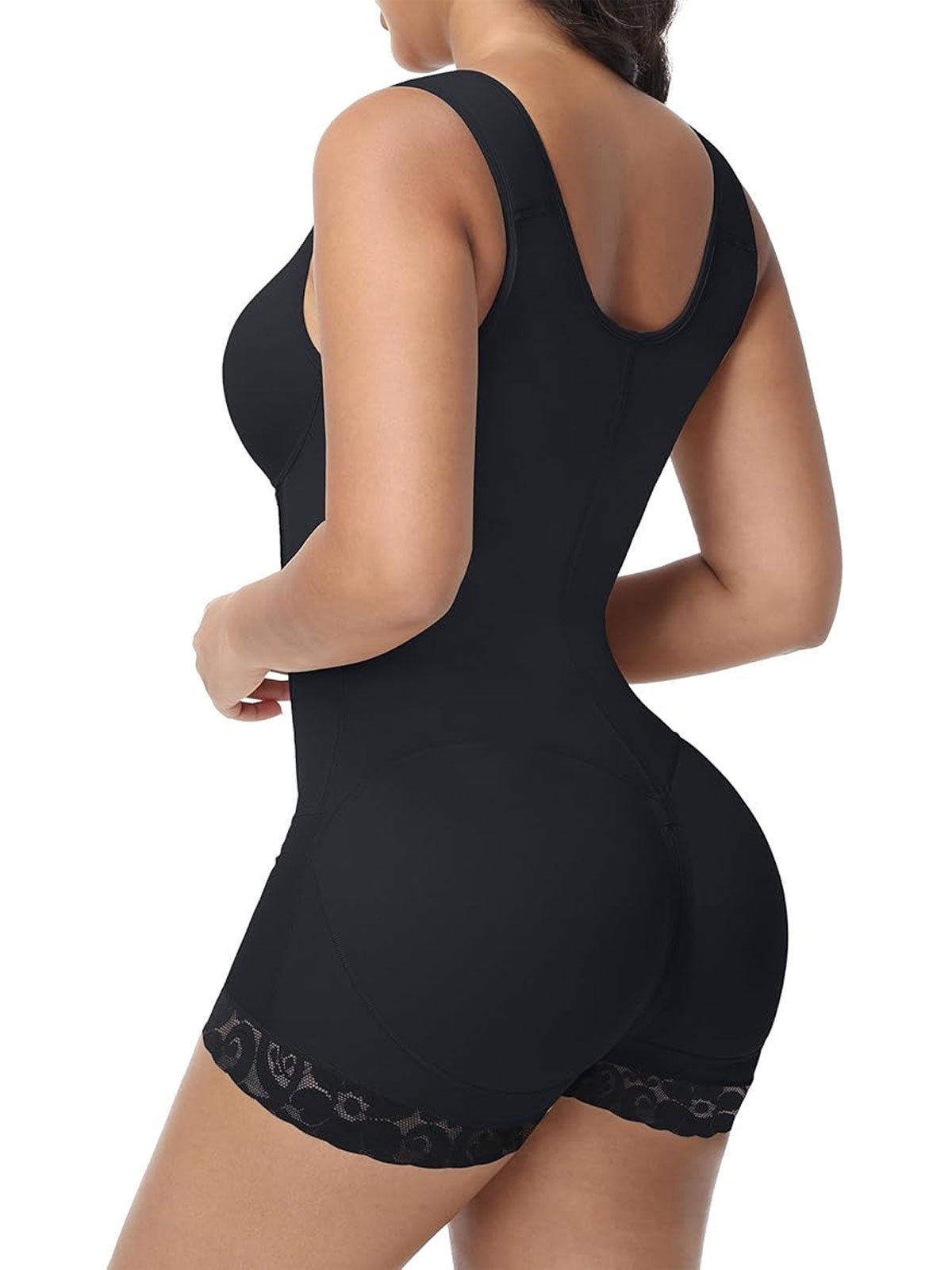 Sleeveless Double Compression Tummy Control Body Shaper