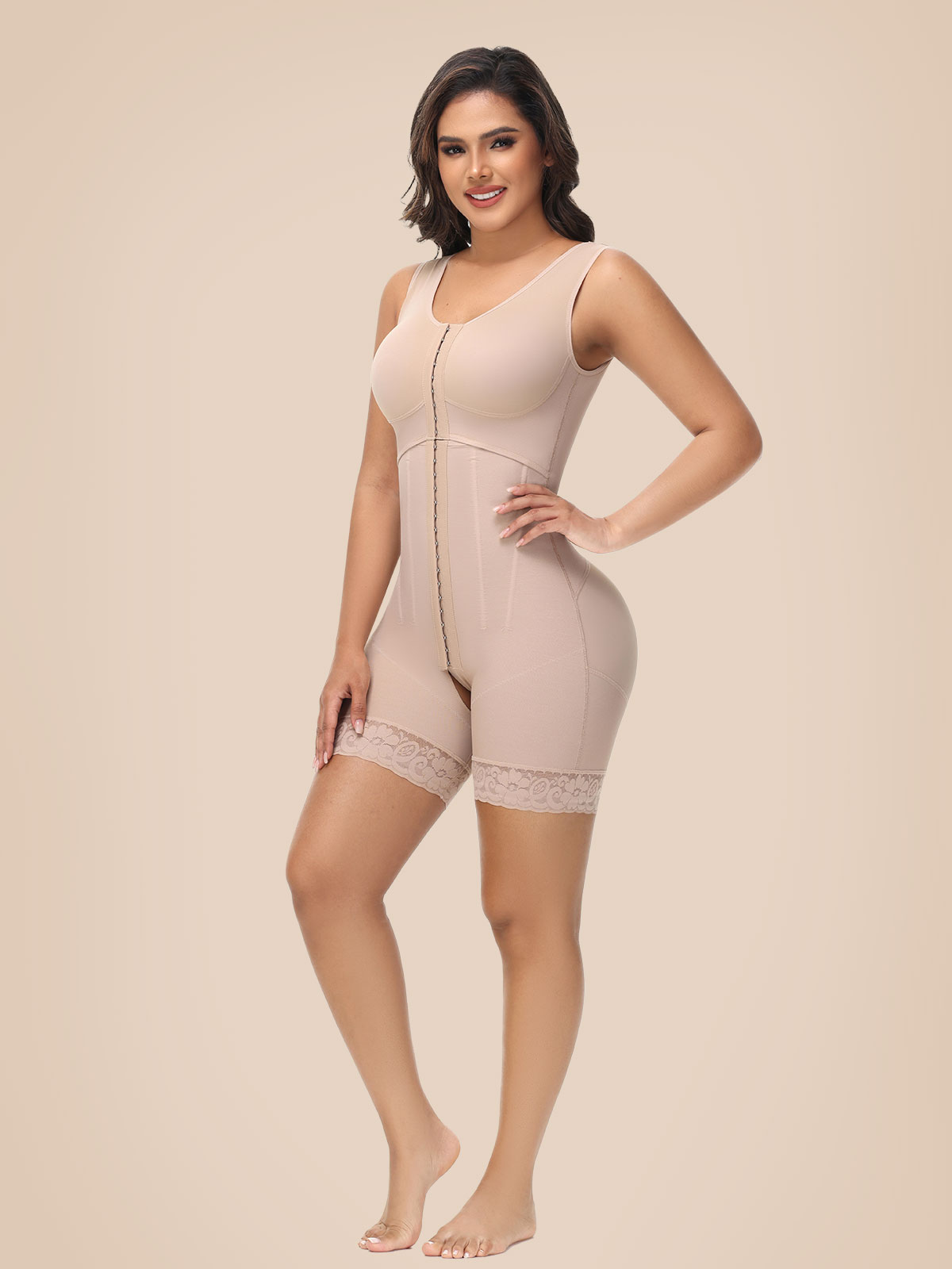 Chest Stretch Expansion Body Shaper Postpartum Fajas Colombianas