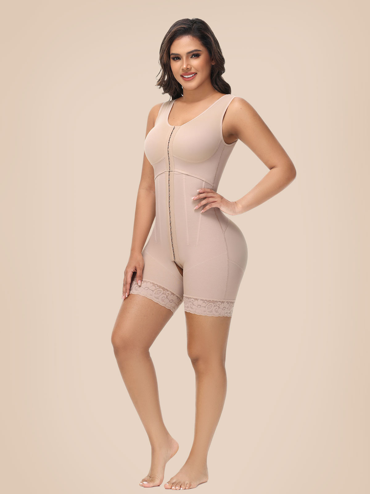 Chest Stretch Expansion Body Shaper Postpartum Fajas Colombianas