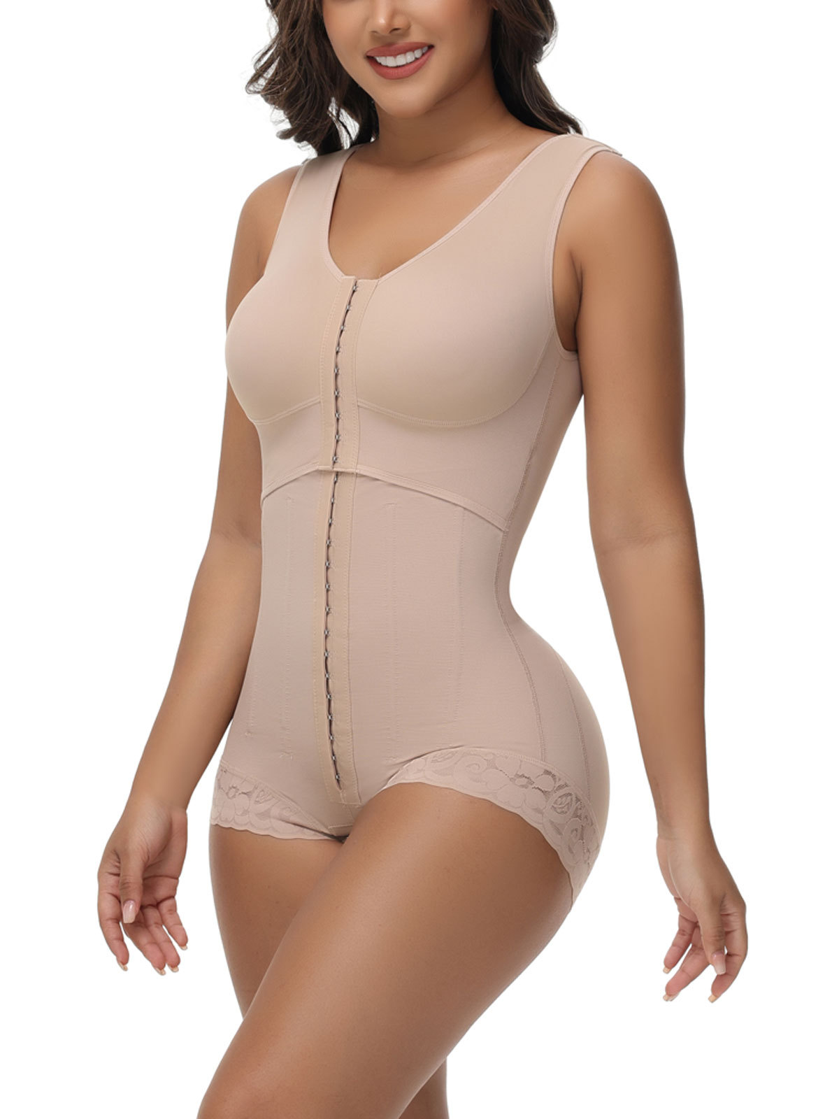 Chest Stretch Expansion Body Shaper Butt Lifting Faja