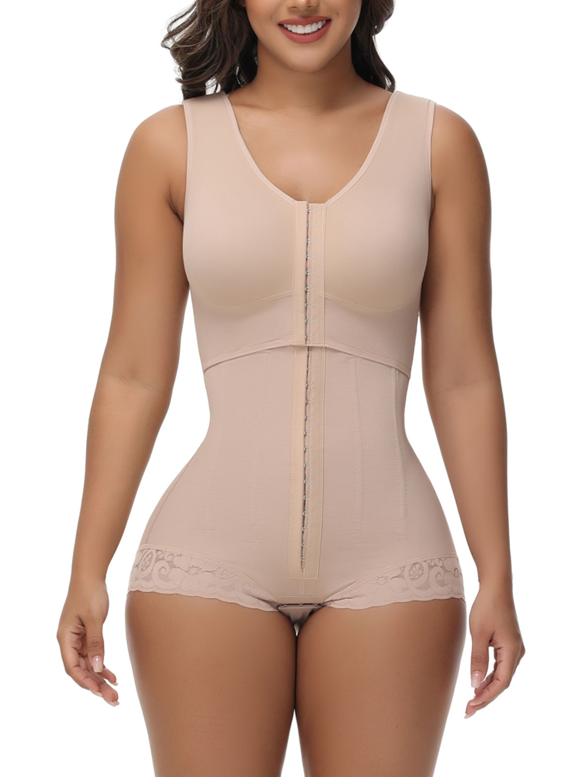 Chest Stretch Expansion Body Shaper Butt Lifting Faja