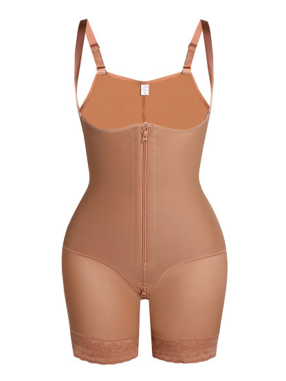 Tummy Control Invisible Zipper Faja Underbust Shapewear