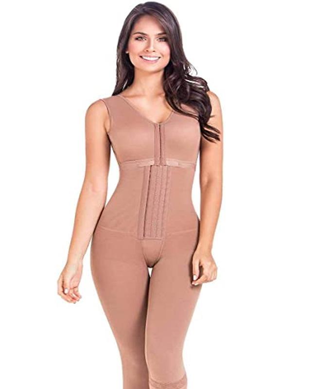 Tummy Tuck Hook & Eye Closure Support Hip Lift Long Shapewear